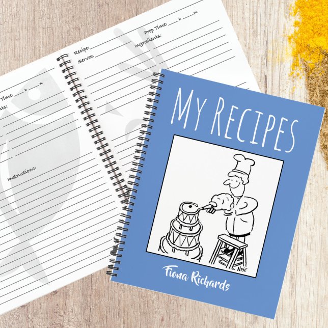Rezeptbuch mit dem Namen des Eigentümers Notizbuch (Cake Maker Recipe Book)