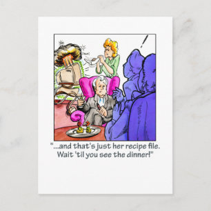 Rezeptdatei Postkarte