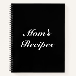 Rezepte der Mama, Geburtstagsgeschenk Notizbuch