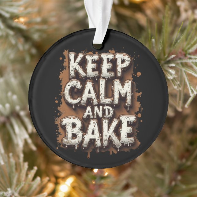 Rezepte für jeden Bäcker behalten Ornament (Baum)
