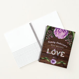 REZEPTE - Geschenk für Großmutter Familienvater Notizbuch