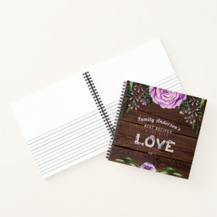 REZEPTE - Geschenk für Großmutter Familienvater Notizbuch