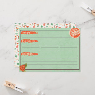 Rezeptionskarten für schwere Creme