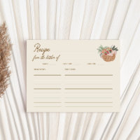 Rezeptkarte 'Off The Market' für eine whimsical Ju