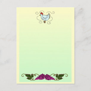 Rezeptkarten Postkarte
