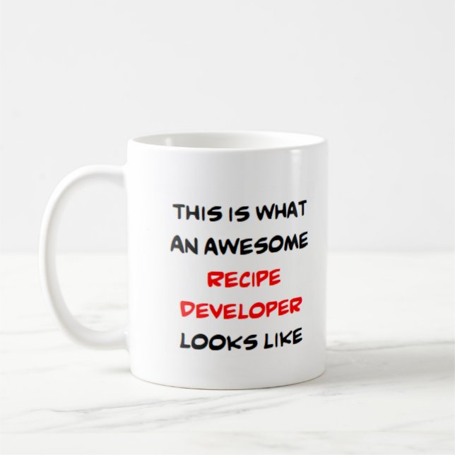 Rezeptorenentwickler, phantastisch kaffeetasse (Links)
