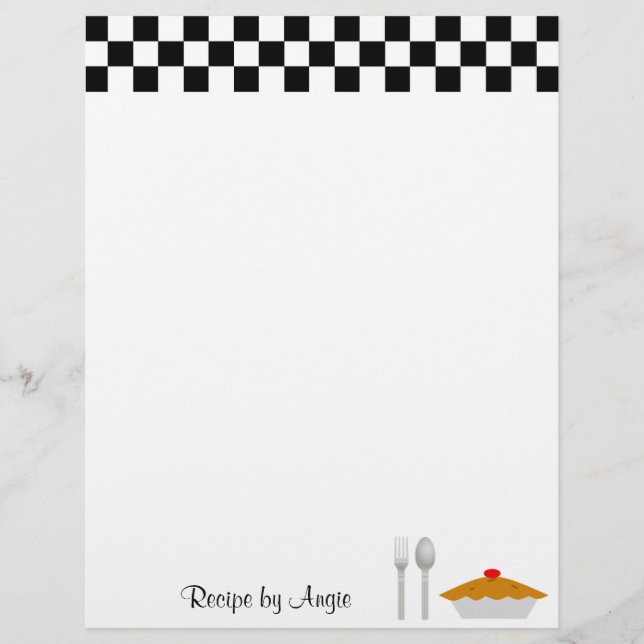 Rezeptorpapier (Vorderseite)