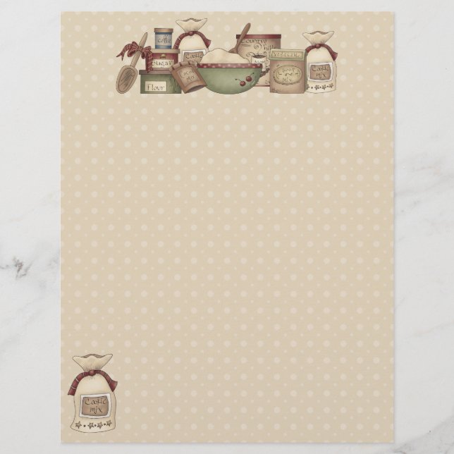 Rezeptseiten der Oma (nicht beleuchtet) (Vorderseite)