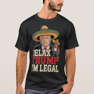 Rezession 2025 dank Trumps ironischem politischem T-Shirt