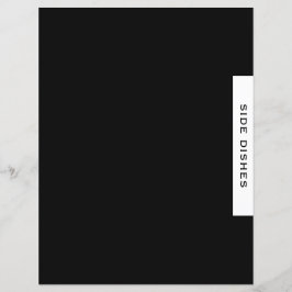 Rezessionsabteilung | Seitliche Geschirr | Schwarz