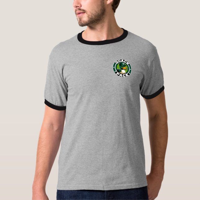 RF Ducks Quack Pack Ringer T-Shirt (Vorderseite)
