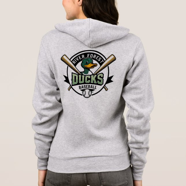RF Ducks Womens quack pack hoodie (Rückseite)