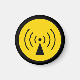 Rf-Warnsymbol Magnet