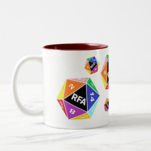 RFA-Tasse Zweifarbige Tasse