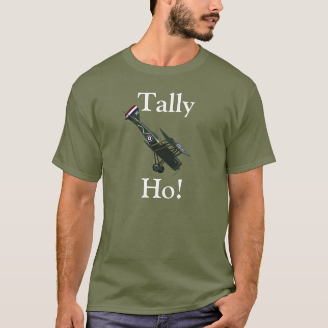 RFC Tally Ho! Teemaschine im Ersten Weltkrieg T-Shirt (Vorderseite)