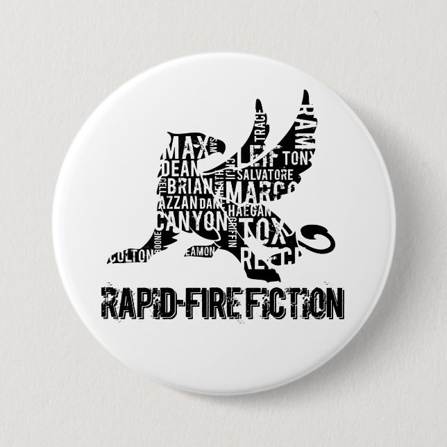 RFF Griffin Button BLK Logo (Vorderseite)