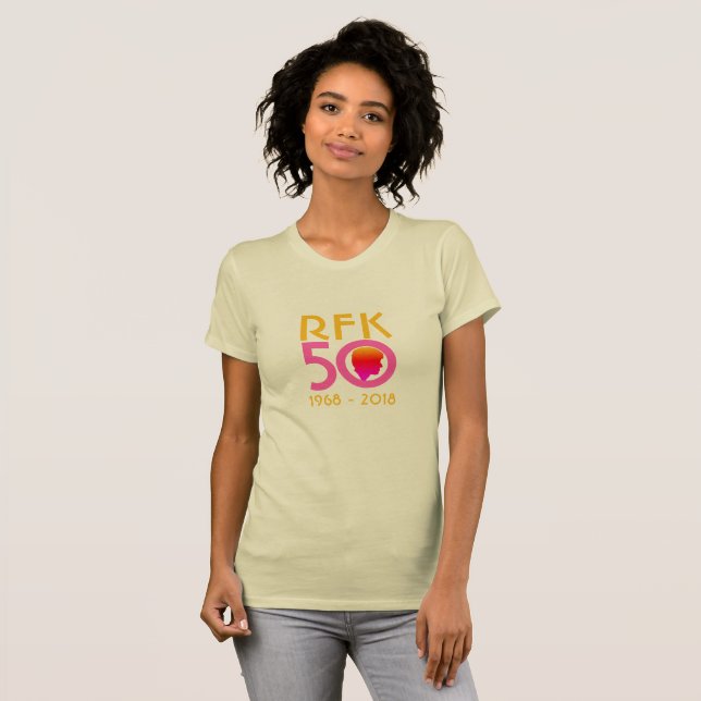 RFK: 50 Jahre 1968 - 2018 T-Shirt (Vorne ganz)