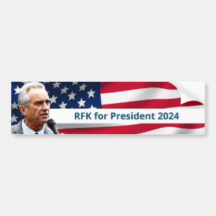 RFK für den Präsidenten 2024 Autoaufkleber