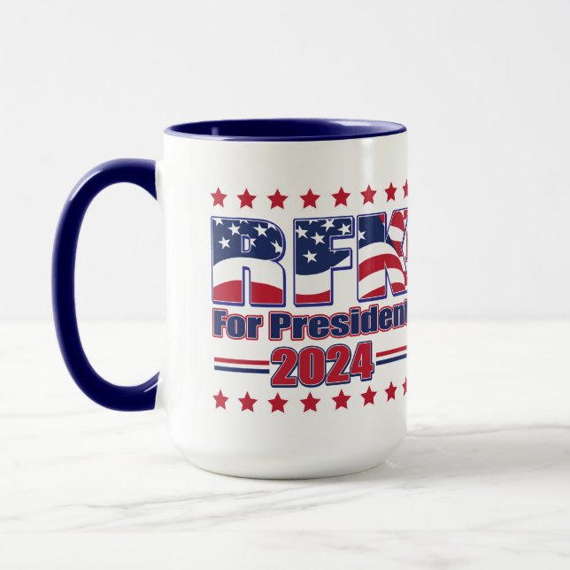 RFK für den Präsidenten Tasse (Links)