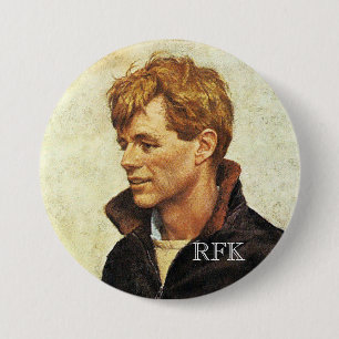 RFK in JFK's Jacke Button
