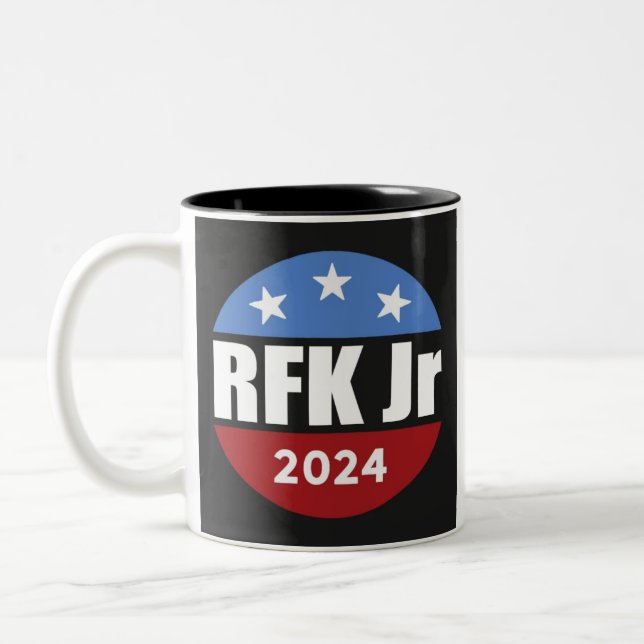 RFK Jr 2024 Zweifarbige Tasse (Links)