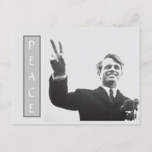 RFK PEACE POSTKARTE