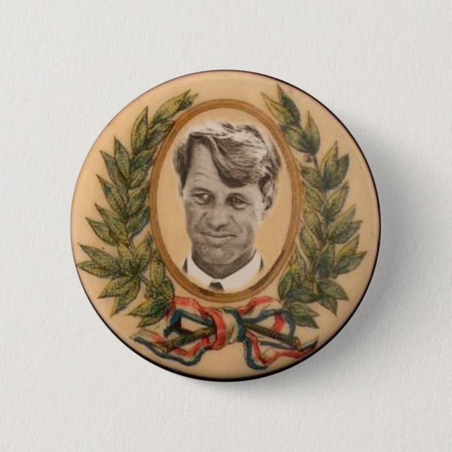 RFK Retro Knopf Button (Vorderseite)