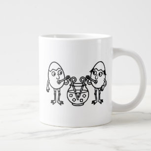 RG RA Egg Art Jumbo-Tasse
