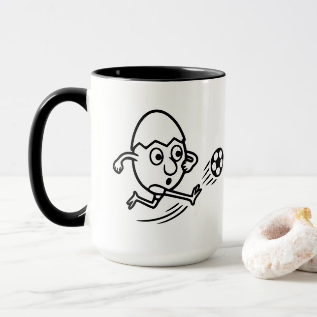 RG RA Egg Art Tasse (Mit Donut)