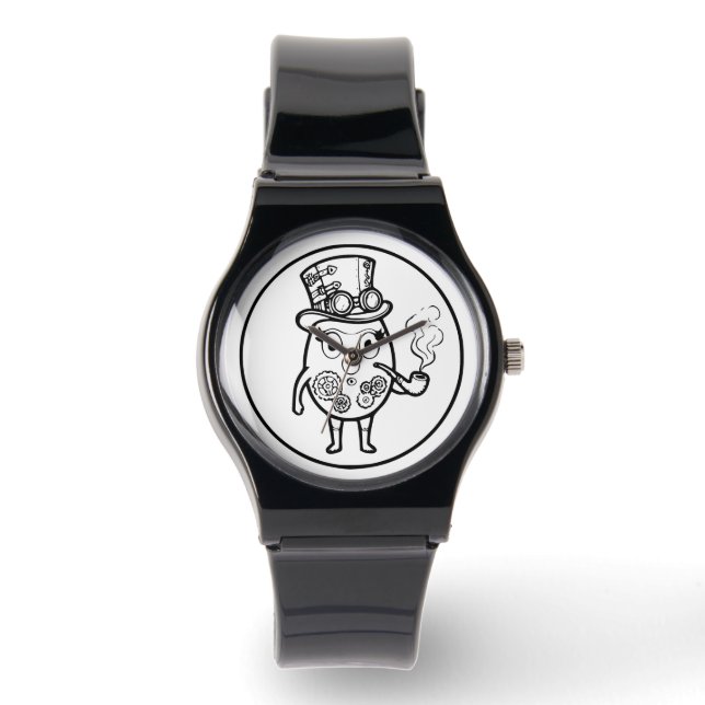RG RA Ei-Kunst Armbanduhr (Vorderseite)