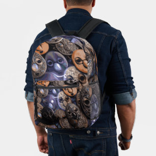 RG RA Ei-Kunst Bedruckter Rucksack