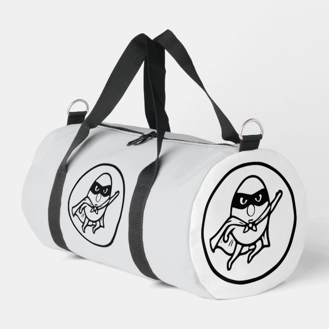RG RA Ei-Kunst Duffle Bag (Linke Seite)