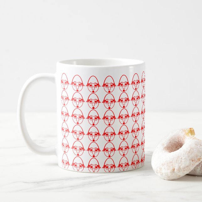 RG RA Ei-Kunst Kaffeetasse (Mit Donut)