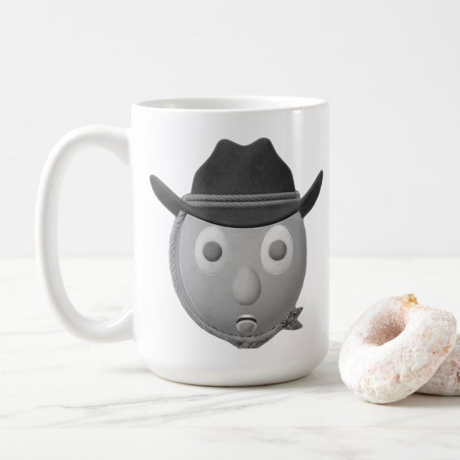 RG RA Ei-Kunst Kaffeetasse (Mit Donut)