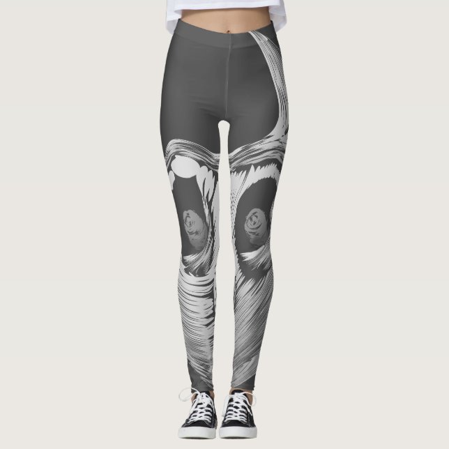 RG RA Ei-Kunst Leggings (Vorderseite)