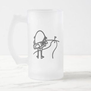 RG RA Ei-Kunst Mattglas Bierglas