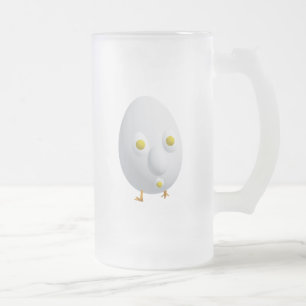 RG RA Ei-Kunst Mattglas Bierglas