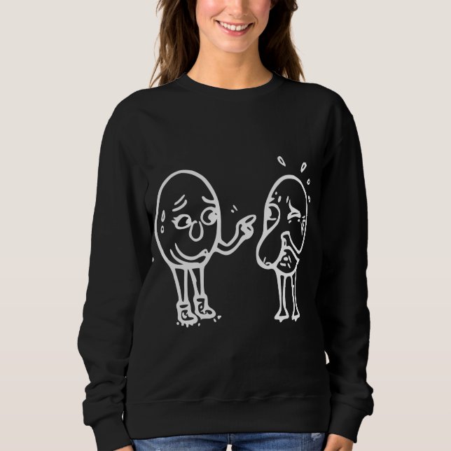 RG RA Ei-Kunst Sweatshirt (Vorderseite)