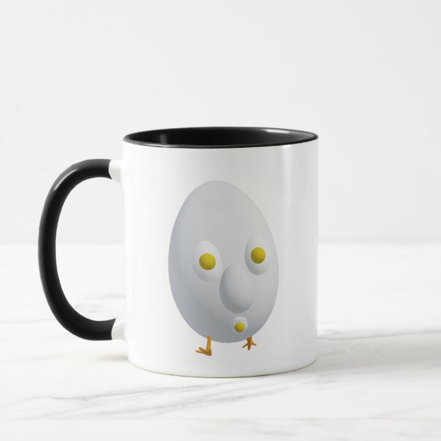 RG RA Ei-Kunst Tasse (Links)
