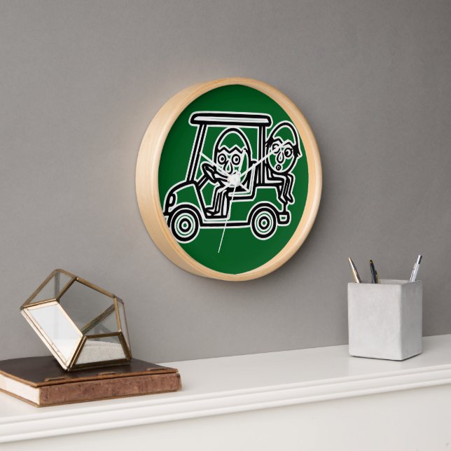 RG RA Ei-Kunst Uhr (Büro)
