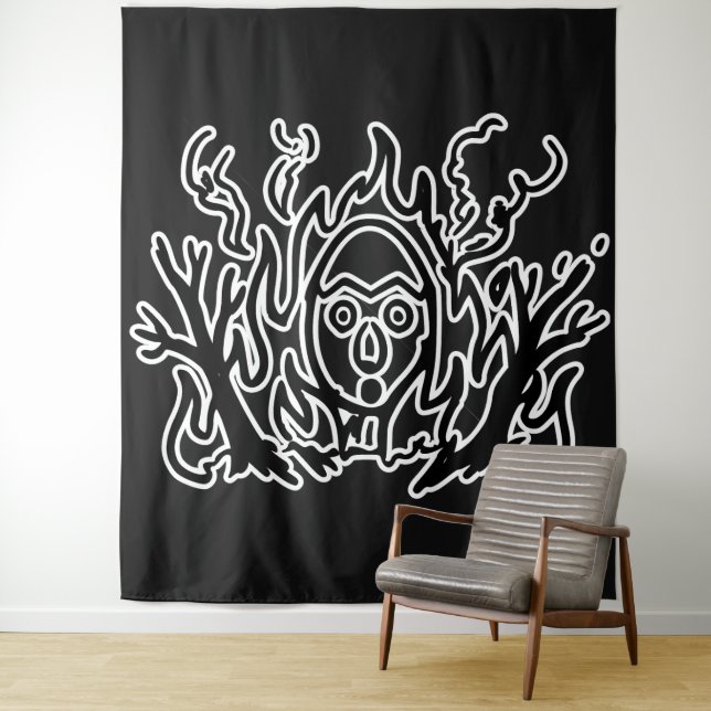 RG RA Ei-Kunst Wandteppich (Beispiel)