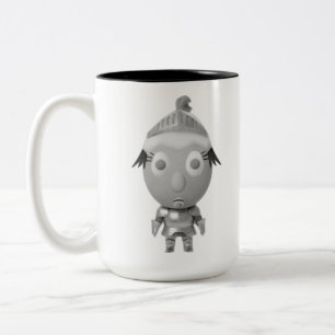 RG RA Ei-Kunst Zweifarbige Tasse