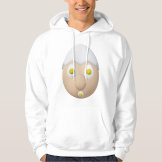 RG & RA Skurriles Ei-Charakter Süßes Design Hoodie