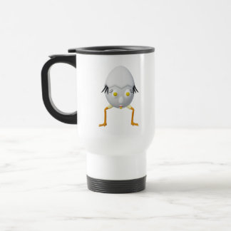 RG & RA Skurriles Ei-Charakter Süßes Design Reisebecher