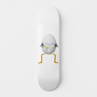 RG & RA Skurriles Ei-Charakter Süßes Design Skateboard