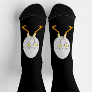 RG & RA Skurriles Ei-Charakter Süßes Design Socken