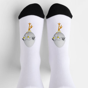 RG & RA Skurriles Ei-Charakter Süßes Design Socken