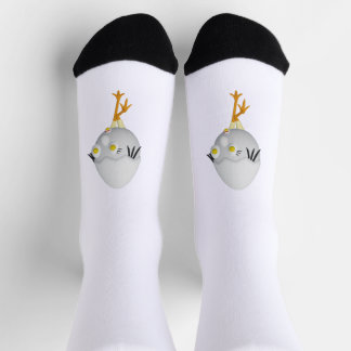 RG & RA Skurriles Ei-Charakter Süßes Design Socken