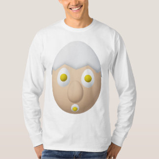 RG & RA Skurriles Ei-Charakter Süßes Design T-Shirt