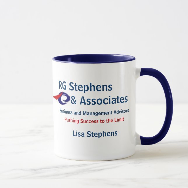 RG Stephens u. Mitarbeiter, Busine… Tasse (Rechts)